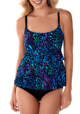 shapesolver plus size prairie dance swim collectio