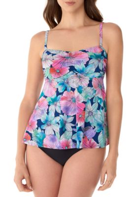 caribbean joe plus size my best frond swim collection