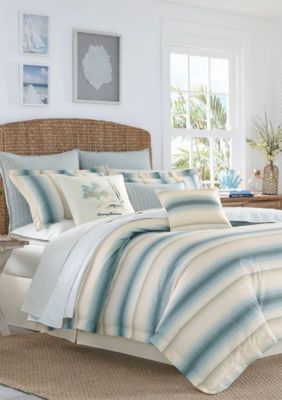 Tommy Bahama La Prisma Stripe Duvet Cover Set belk