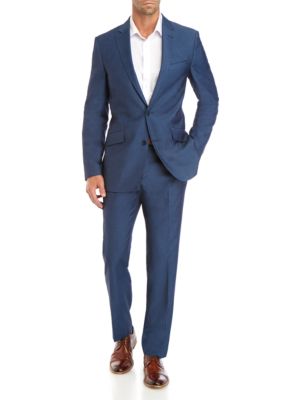 Savile Row Cobalt Blue Modern Fit Suit Collection