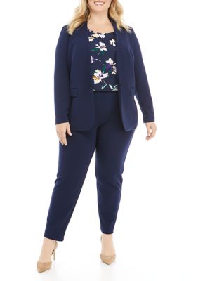 Womens plus best sale size suit separates