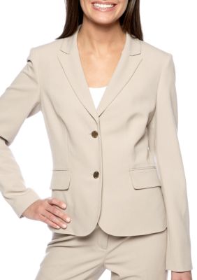 Calvin klein best sale women's skirt suit