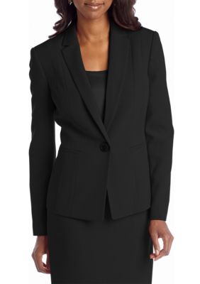 Kasper Petite Classic Black Suit