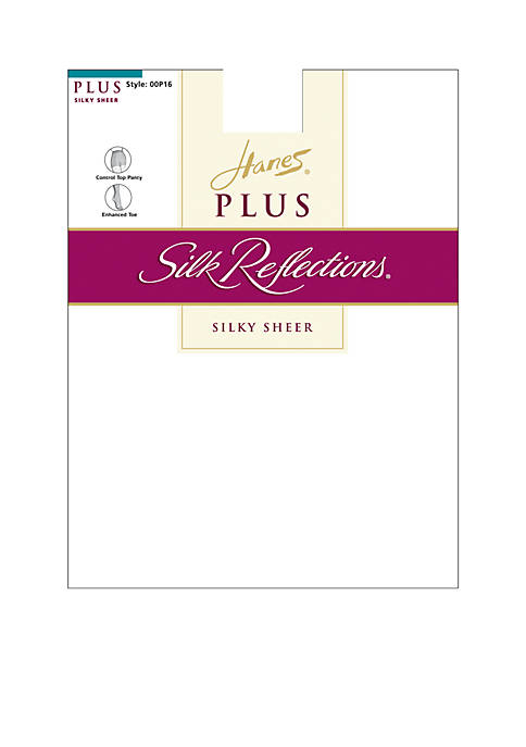 Hanes® Silk Reflections Plus Control Top Enhanced Toe