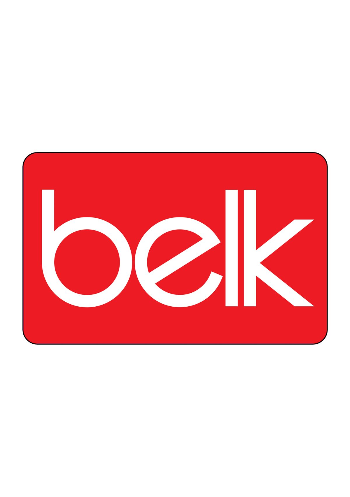 Belk Logo Red Gift Card